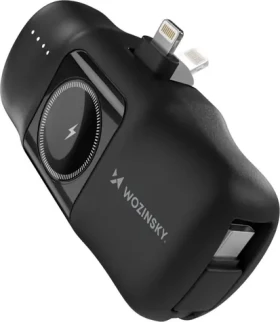 Wozinsky WF16-YLS černá / Powerbanka / 5000 mAh (5907769364532)