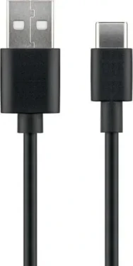 MicroConnect kabel USB C (M) - USB2.0 A (M) 2m černá / 480Mbit/s (USB3.1CCHAR2B)