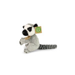 Plyšový lemur sedící 15 cm, ECO-FRIENDLY