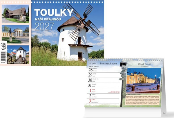 Toulky naší krajinou 2027 - stolní kalendář