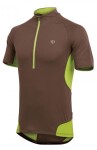 Cyklistický dres Pearl izumi VEER JERSEY - silt/lime Velikost: S