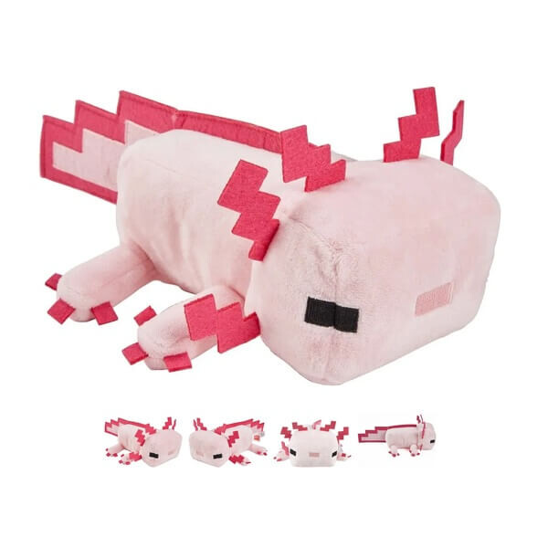 Minecraft plyšák Axolotl - 20 cm