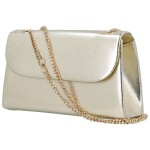 Stylové dámské psaníčko Michelle Moon Zalia, zlaté