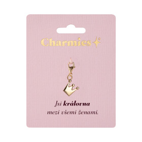 Zlatý přívěsek korunky - Jsi královna - Albi