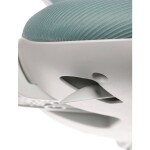 Dětská židle, výškově nastavitelná, modrá síťovina, KA-C806 BLUE