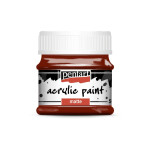 Pentart Matte akrylová barva 50 ml červená bordó