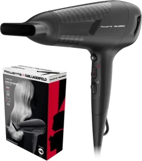 Rowenta Studio Dry CV 581L černá / fén na vlasy / 2100 W / studený vzduch / 3 teploty / 2 rychlosti (CV581L)