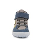 Dětské celoroční kotníkové barefoot boty TEX GO GREY/BLUE Froddo G3110265 - 34