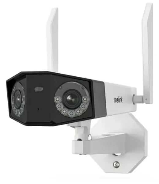 Reolink Duo Series W730 bílá / Venkovní IP kamera / 4608 x 1728 / 180° / IP66 / 2,4+5 GHz Wi-Fi / mikrofon repro (WCDUOB4K02W)