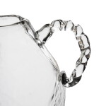 HK living Váza Gemstone Amfora Crystal 37 cm, čirá barva, sklo