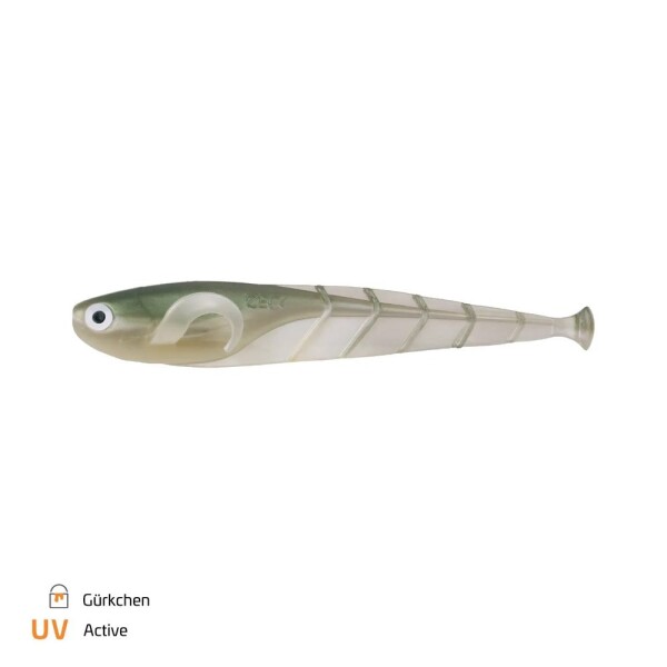 Zeck Gumová nástraha Zander Quappie 18cm 2ks - Gurkchen,Zeck Gumová nástraha Zander Quappie 18cm 2ks - Gurkchen