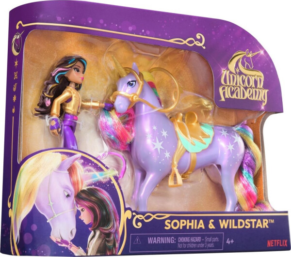 Unicorn academy figurky 11 cm Sophia a Wildstar - Spin Master Unicorn Academy