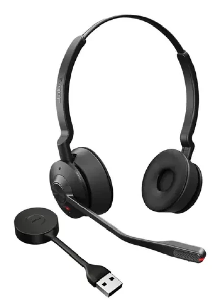 Jabra Engage 55 SE UC Convertible Link400A černá / Sluchátka / Stereofonní / Na uši / Nabíjecí stanice (9655-415-111)