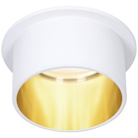Paulmann 93380 PAULMANN LED vestavné svítidlo, LED, pevně vestavěné LED, 6.5 W, bílá (matná), zlatá