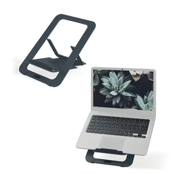 Leitz Ergo tmavě šedá / Stojan na notebook / Hliníkový / Výškově nastavitelný / 10-17" (63460089)