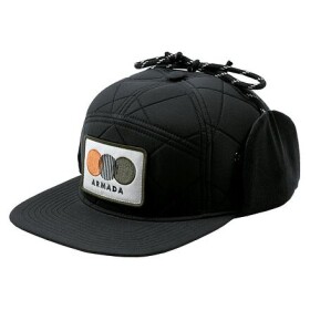 Kšiltovka ARMADA Seven Panel Quilted Hat black