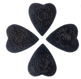 Timber Tones Rubber Tones Heart Black Nitrile 4-Pack