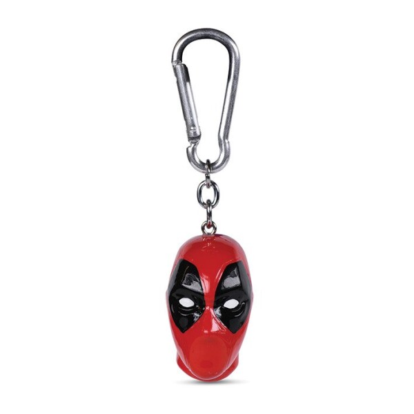 Klíčenka 3D Deadpool hlava - EPEE