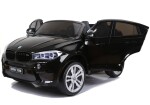 Mamido Elektrické autíčko BMW X6 M dvoumístné XXL lakované černé