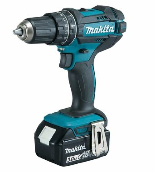 Makita DHP482JX13 / Aku Příklepová vrtačka / 18V / 13mm sklíčidlo / 1700 ot-min / 28.500 příklepů-min / 62 Nm / 3x 3.0Ah (DHP482JX13)