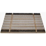 Spokar Koště čirokové ruční 3x šité 30 x 7 cm dřevěná násada