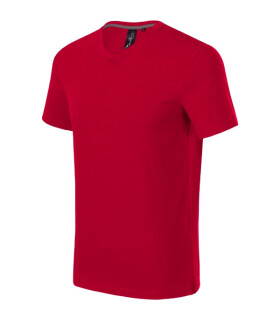 Action V-neck tričko pánské formula red 2XL