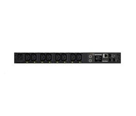 CyberPower Rack PDU, Switched, 1U, 16A, (8)C13, IEC-320 C20