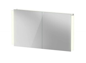 DURAVIT - Ketho.2 Zrcadlová skříňka s LED osvětlením, 70x120x16 cm, 2 dvířka K27138000001000