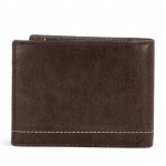 Trendy pánská kožená peněženka na šířku Diviley Nikifor, hnědá