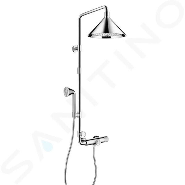 AXOR - Showerpipe Front Showerpipe 279 mm 2jet, termostatická sprchová baterie, chrom 26020000