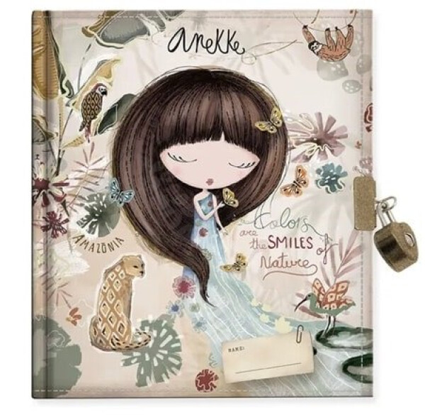 Zápisník se zámkem Anekke