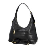 Stylová dámská háčkovaná kabelka Coveri Luna, černá