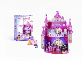 CubicFun 3D puzzle s drahokamy Princeznin zámek 95 ks