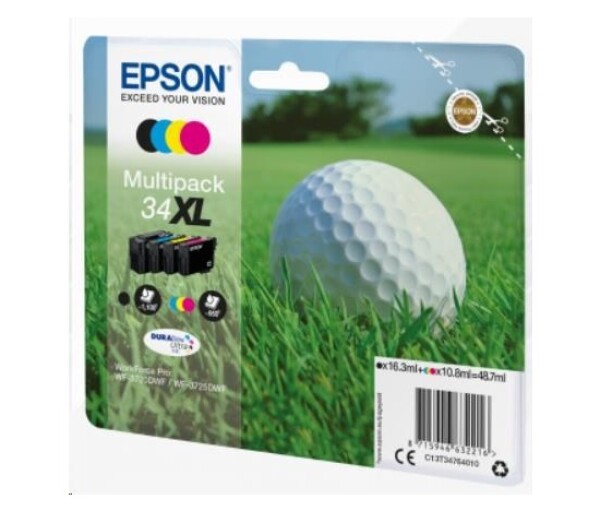 EPSON ink Multipack 4-colours "Golf" 34XL DURABrite Ultra Ink EDF_1092057