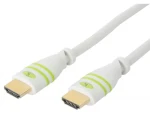 Techly ICOC-HDMI-4-020WH bílá / HDMI kabel s Ethernetem / 4096x2160 px / 18 Gbit/s / 2 m (ICOC-HDMI-4-020WH)