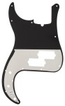 Fender Pickguard, Precision Bass 13-Hole Mount, Black, 3-Ply