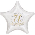 71. narozeniny balónek hvězda Balonky.cz 71. narozeniny balónek hvězda Balonky.cz