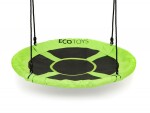 Zahradní houpačka Čapí hnízdo 110 cm ECOTOYS zelená