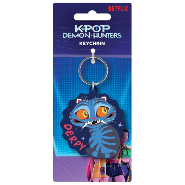 K-pop Demon Hunters klíčenka gumová (Derpy - Pyramid
