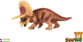 Triceratops malý zooted plast 14cm sáčku