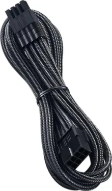 CableMod PRO ModMesh 8-Pin PCIe prodlužovací kabel 45 cm - carbon (CM-PCAB-8PCI-N45KC-3PK-R)