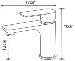 MEXEN/S - Alfa R40 Set umyvadlové a vanové baterie s příslušenstvím, chrom 745703R40-00