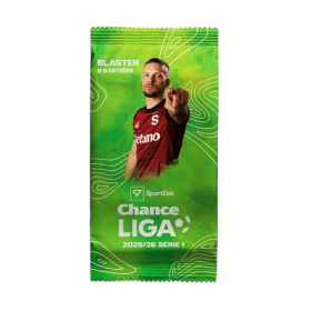 Fotbalové karty Chance liga 2025-2026 1. série Blaster balíček