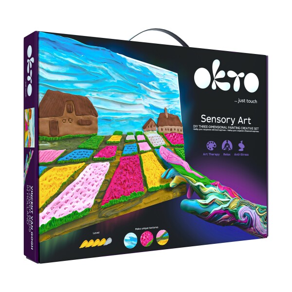 OKTO – Květinové záhony v Holandsku (30 × 40 cm)