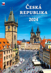 Kalendář nástěnný 2024 - Česká republika/Czech Republic/Tschechische Republik