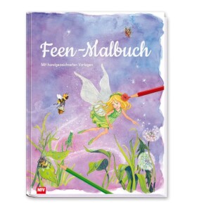 Feen - Malbuch, antistresové omalovánky, kolektiv