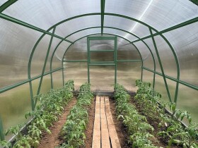 Polykarbonátový skleník – KYKLOP2, PC 6 mm, 3×6 m