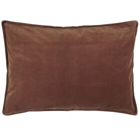IB LAURSEN Sametový povlak na polštář Rust 52 x 72 cm, hnědá barva, textil