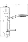 HANSGROHE - Raindance Select S Sprchová souprava 150, 3 proudy, chrom 27802000