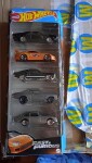 Hot wheels Rychle a zběsile 5 pack